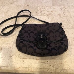 Black Coach Crossbody
